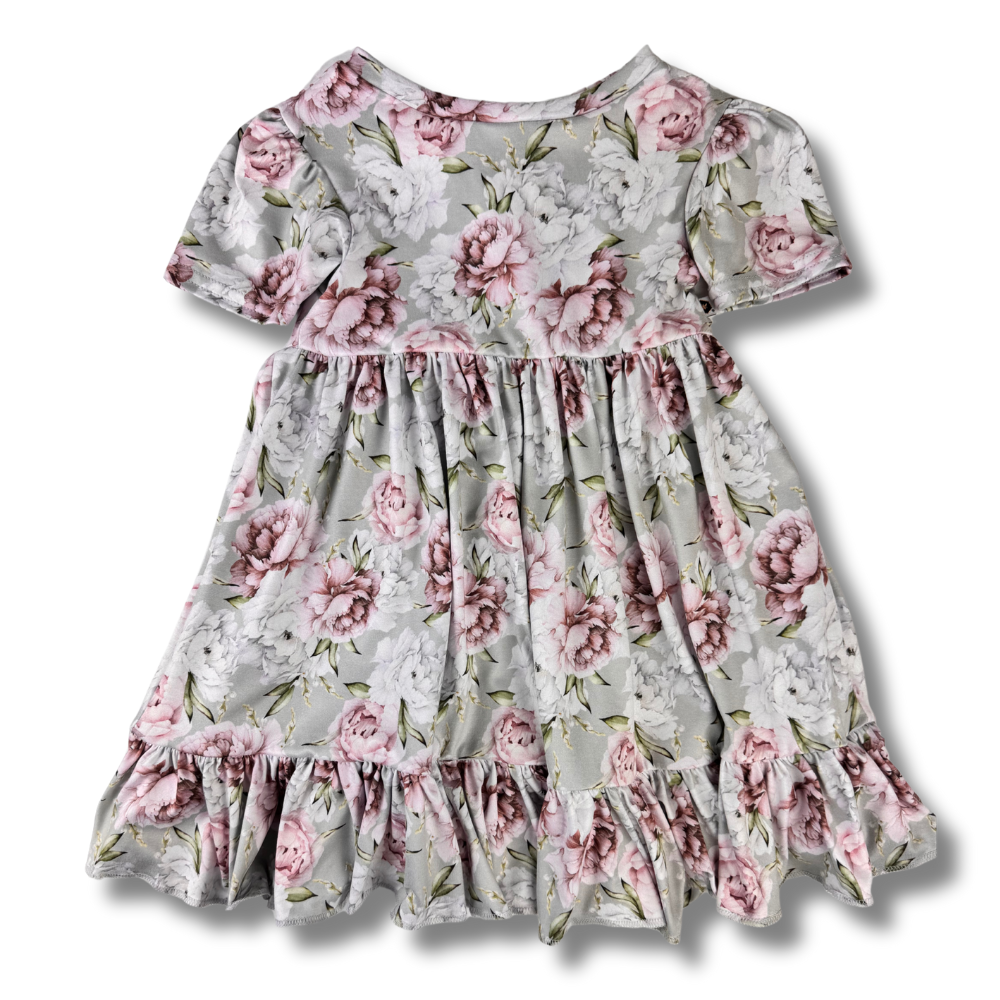 Twirl Dress - Posh Peonies