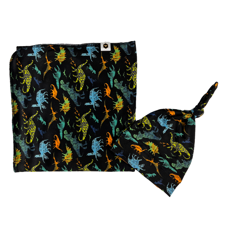 Stretch Swaddle Set  -  Prehistoric