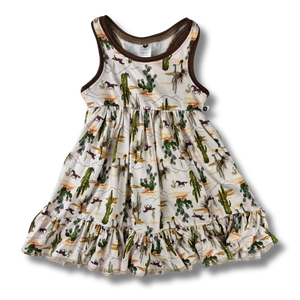 Tank Twirl Dress - Ranch Dressing