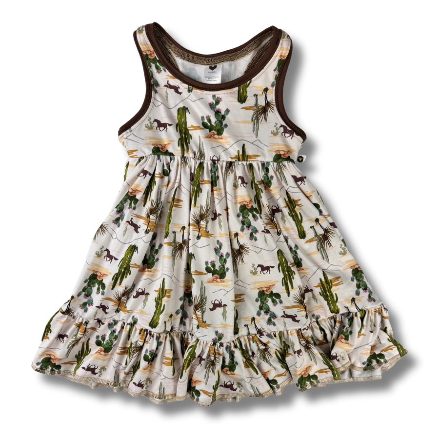 Tank Twirl Dress - Ranch Dressing