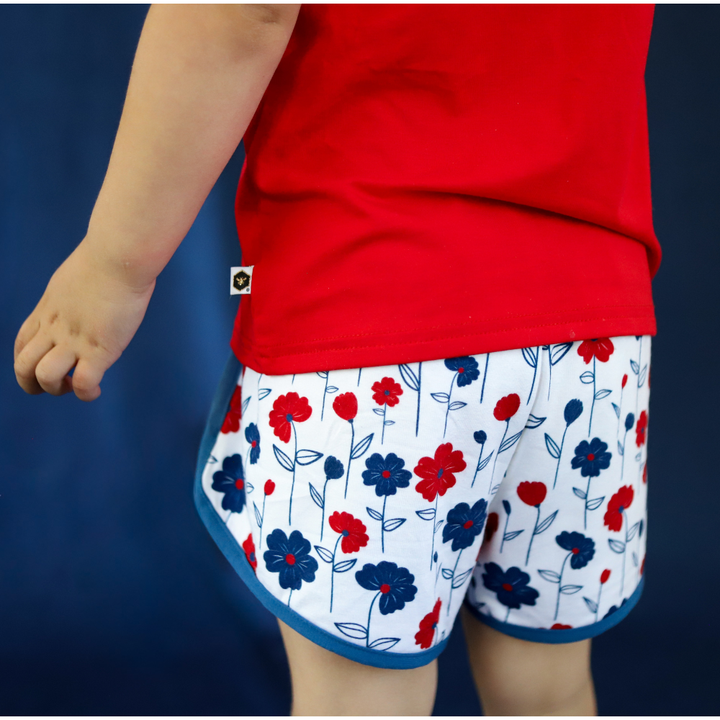 Bamboo Track Short in Liberty