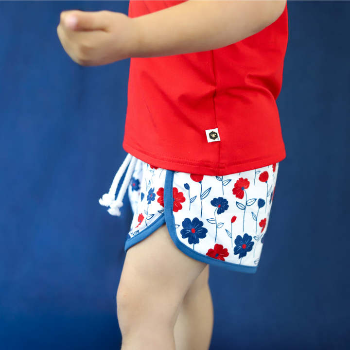 Bamboo Track Short in Liberty