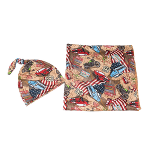 Stretch Swaddle Set  - Route 66
