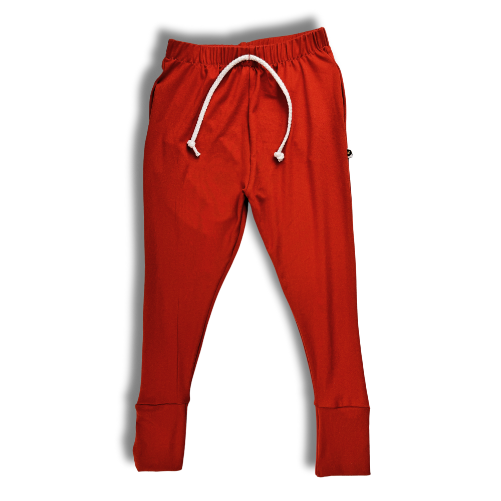 Jogger Pants - Rust