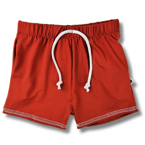 Jogger Shorts - Rust