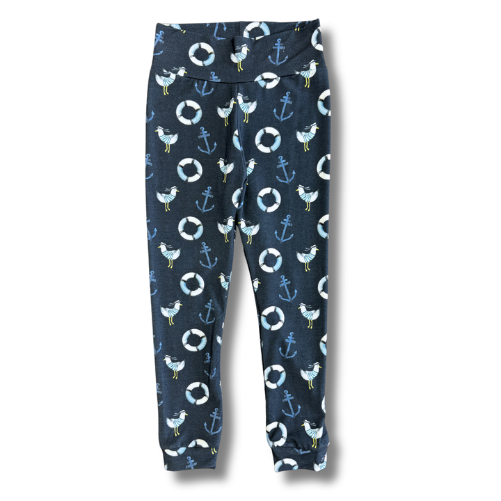 Bamboo Leggings in Seas The Day
