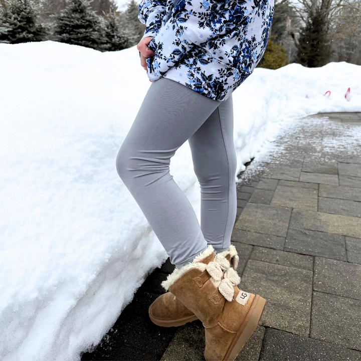 Bamboo Leggings in Slate