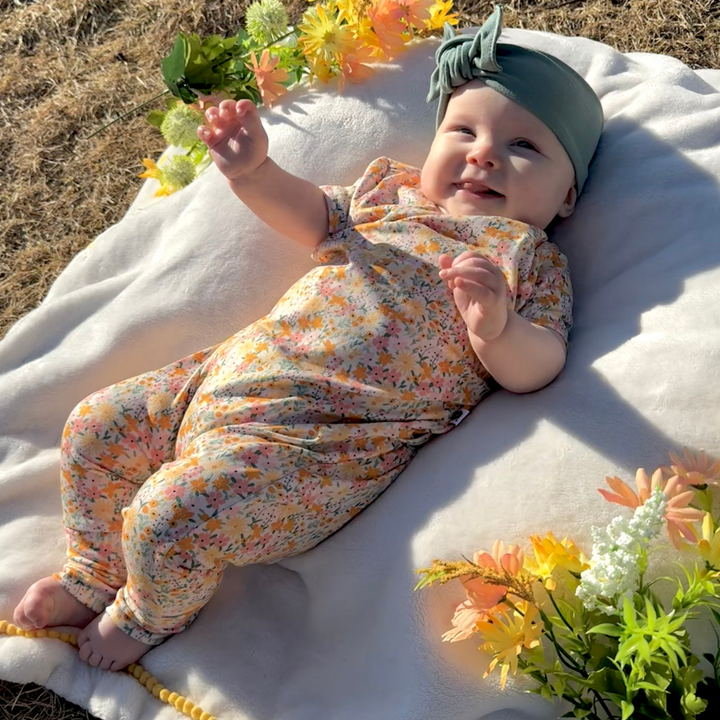 Short Sleeve Romper - Doris