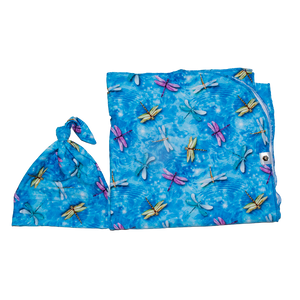 Stretch Swaddle Set  - Stars Hollow