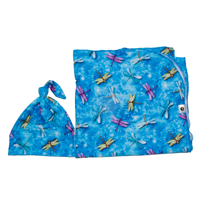 Stretch Swaddle Set  - Stars Hollow