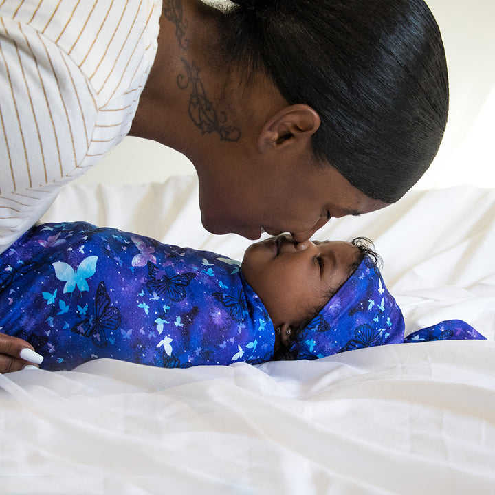 Stretch Swaddle Set  -  Little Wings