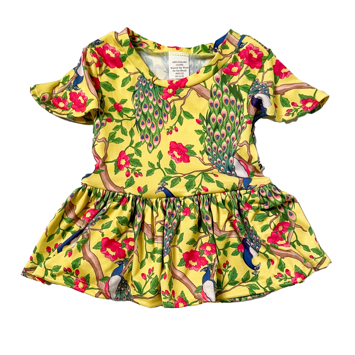 SECONDS- Peplum Top- 12/24M