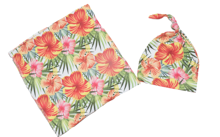Stretch Swaddle Set  -  Sunkissed
