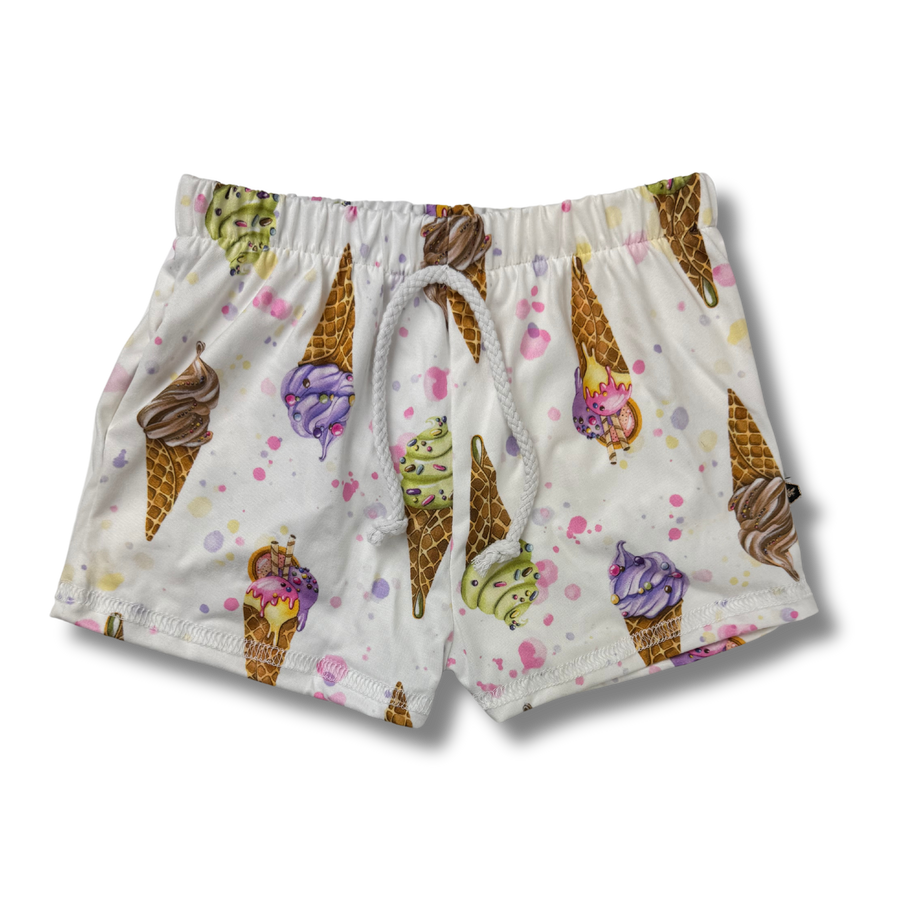 Jogger Shorts - Sweet Swirls