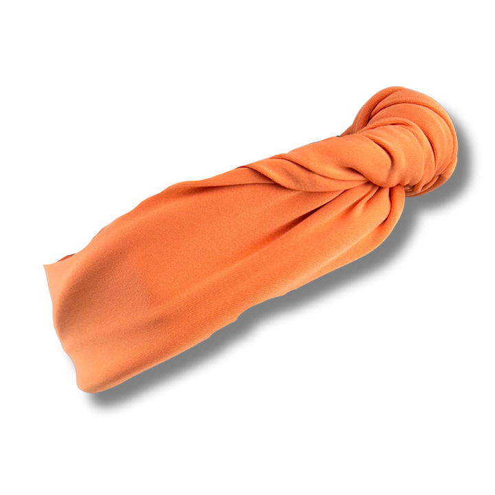 Tie-On Headband - Tangerine