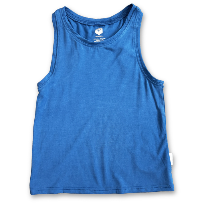 Bamboo Tank Top in Twilight Blue