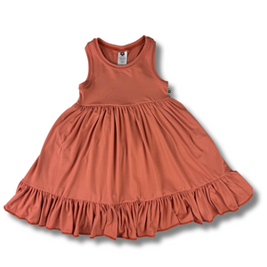 Tank Twirl Dress - Terracotta