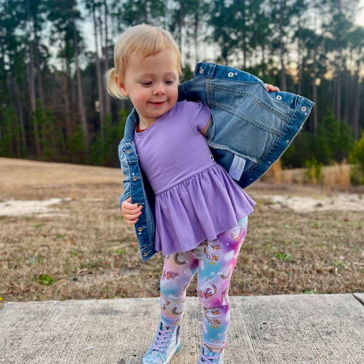 SECONDS- Peplum Top- 12/24M