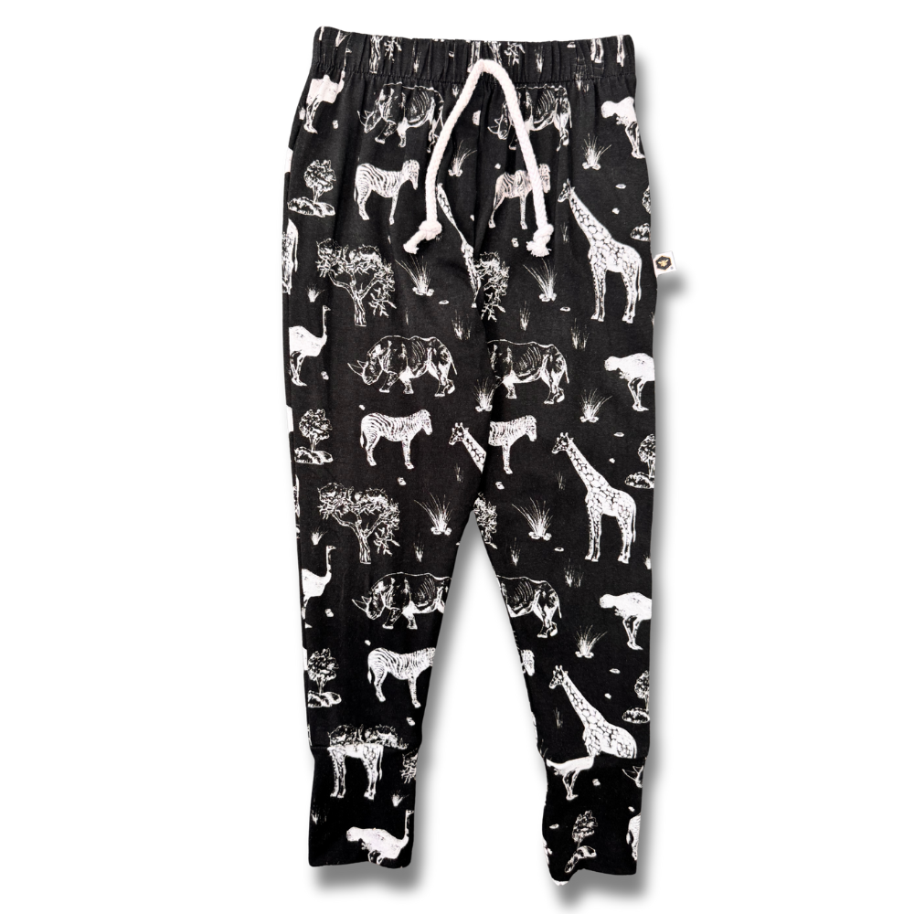 Bamboo Jogger Pants in Safari Adventure