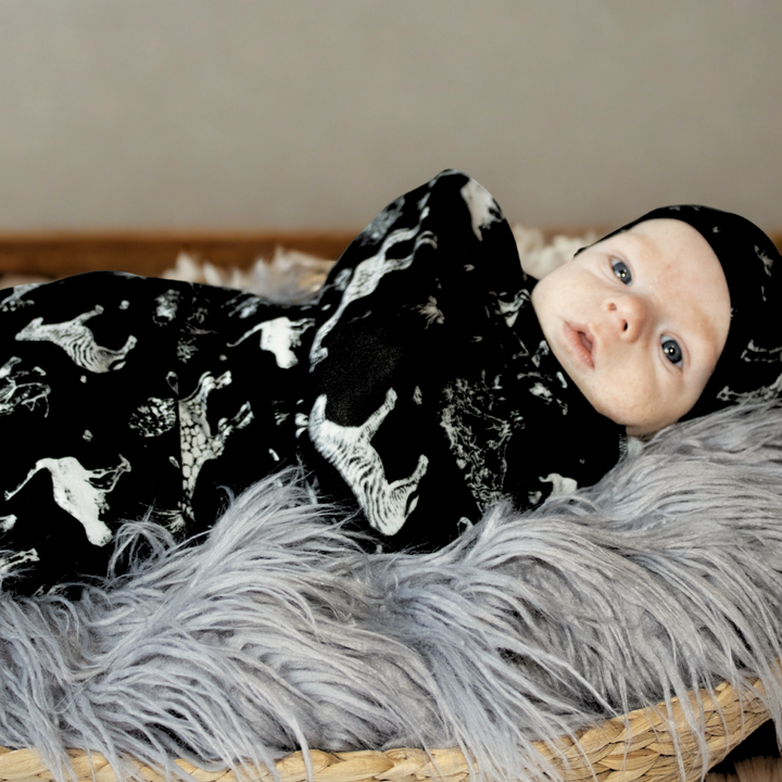 Bamboo Stretch Swaddle Set in Safari Adventure