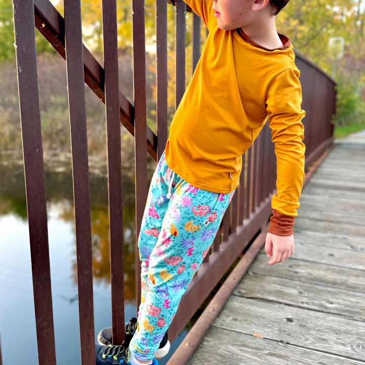 Bamboo Jogger Pants in Axolotl Questions