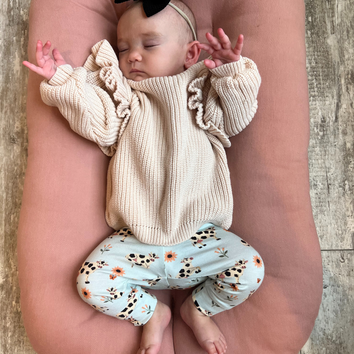 Bamboo Leggings in Moo & You