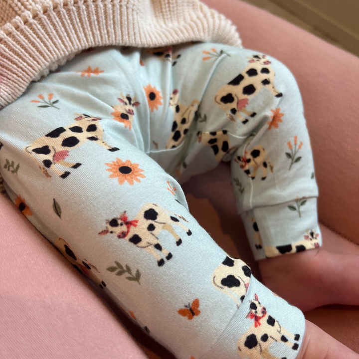 Bamboo Leggings in Moo & You