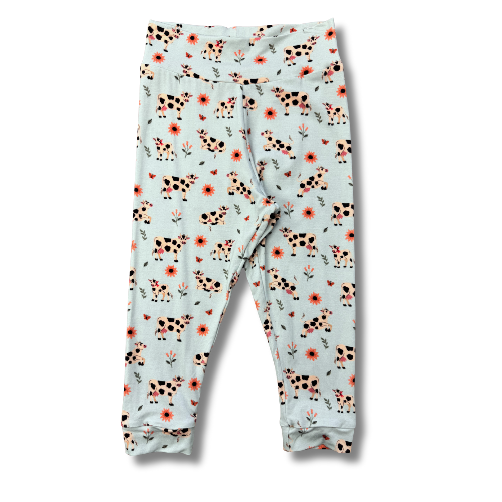 Bamboo Leggings in Moo & You