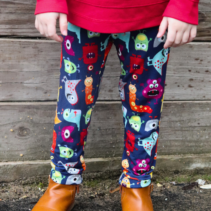 Bamboo Leggings in Monster Mash