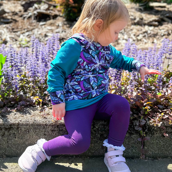 Bamboo Leggings in Amethyst