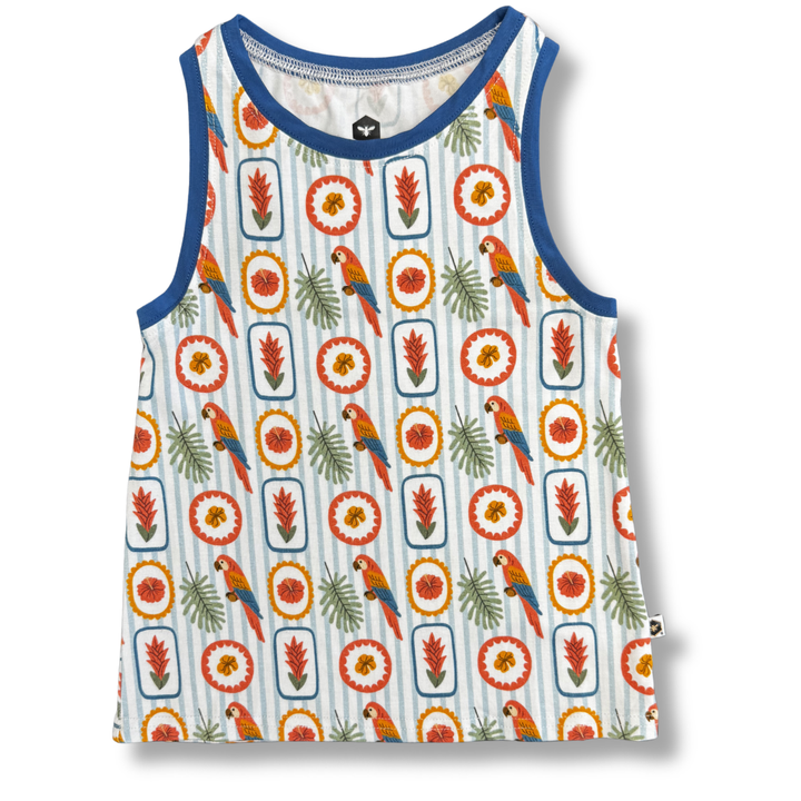 Bamboo Tank Top in Island Vibes