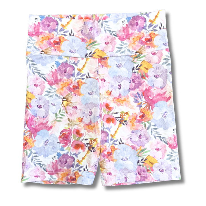 Bamboo Cartwheel Shorts in Gardens