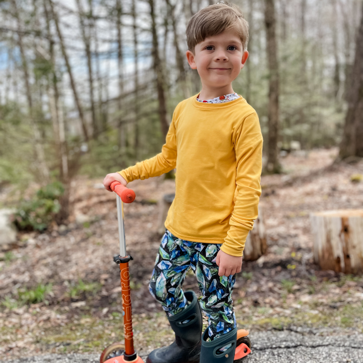 Long Sleeve T-Shirt - Gold