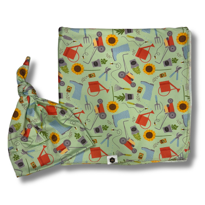 Stretch Swaddle Set  - Thyme to Garden