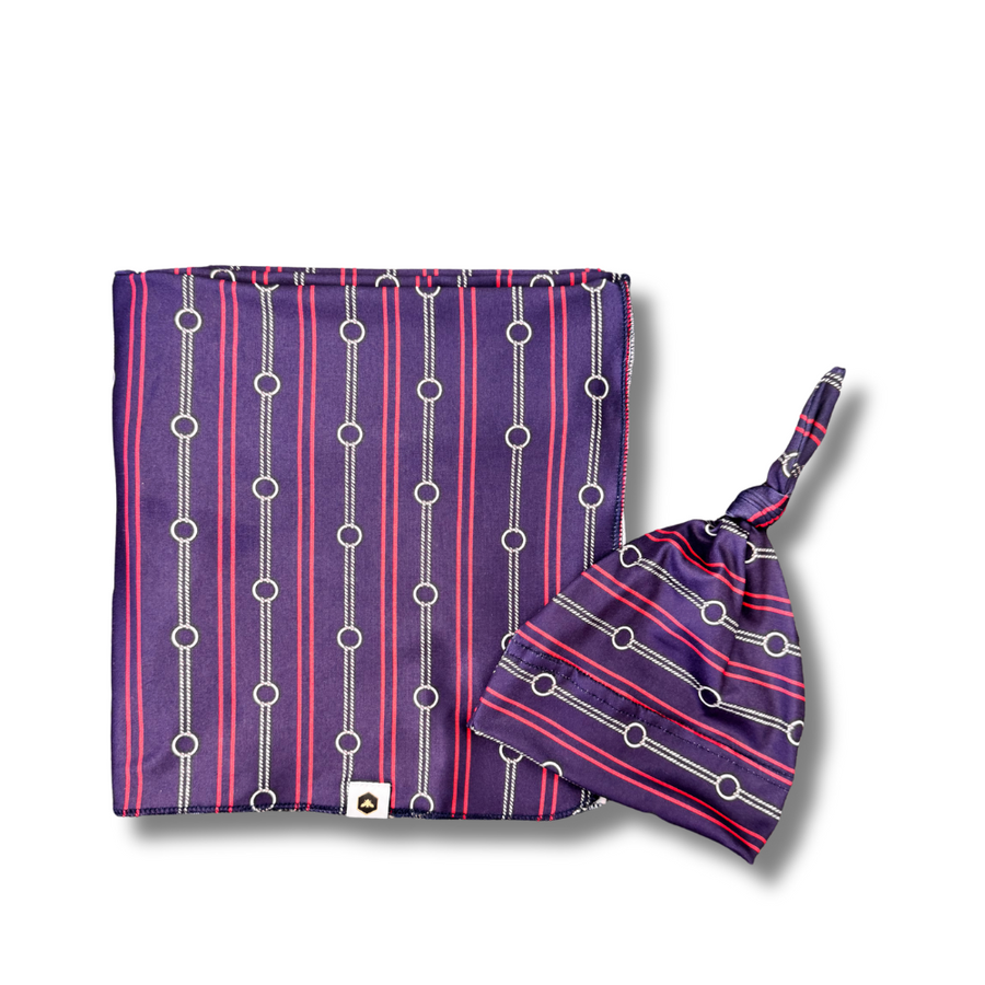 Stretch Swaddle Set  -  Maritime