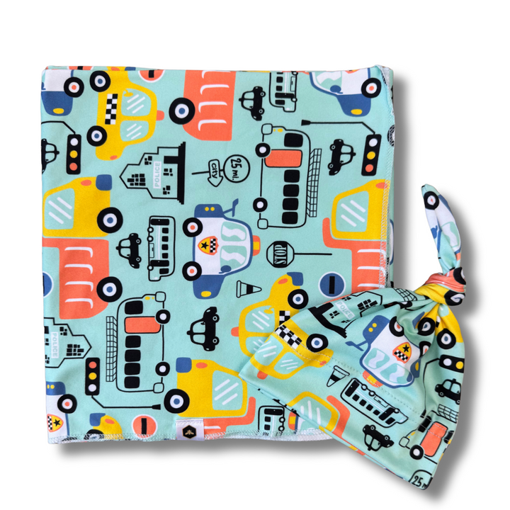 Stretch Swaddle Set  -  On A Roll