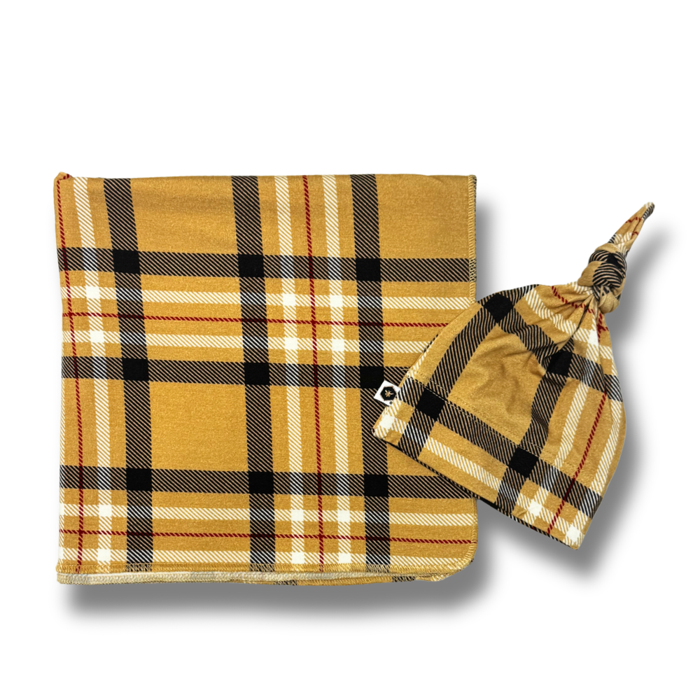 Bamboo Stretch Swaddle Set in Uptown