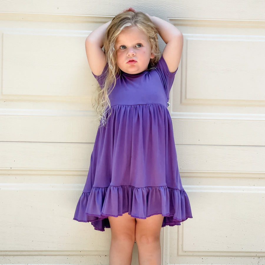 Twirl Dress - Violet