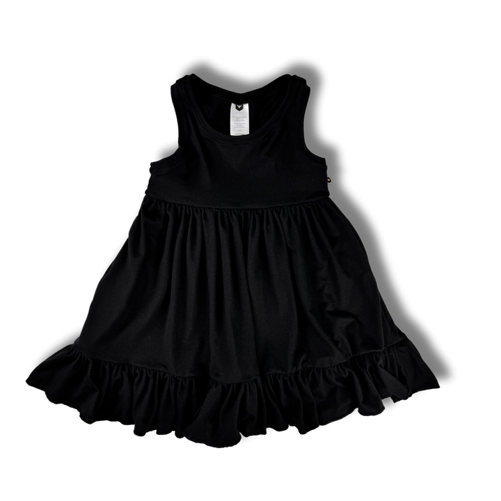 Tank Twirl Dress - Basic Black