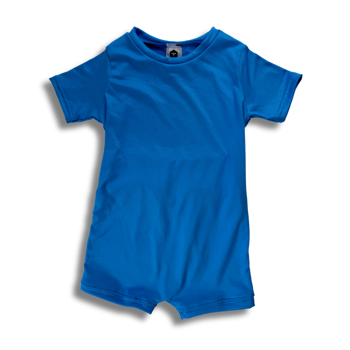 Short Sleeve Jumper - Blue Scuba