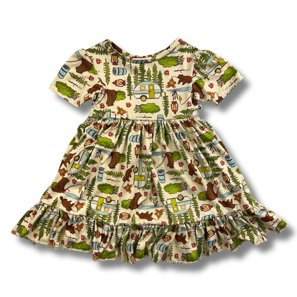 Twirl Dress - Campfire Tails