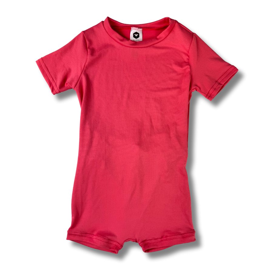 Short Sleeve Jumper - Coral