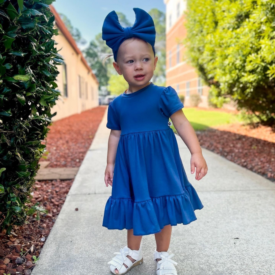 Twirl Dress - Denim