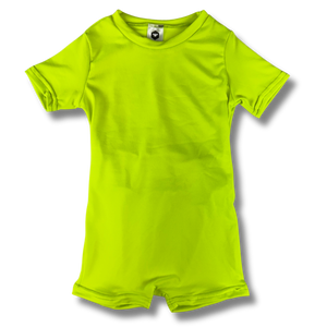 Short Sleeve Jumper - Electric Yellow