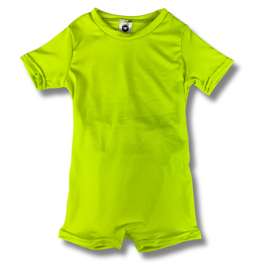 Short Sleeve Jumper - Electric Yellow