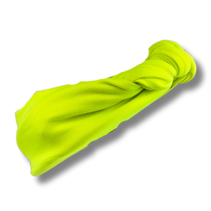 Tie-On Headband - Electric Yellow