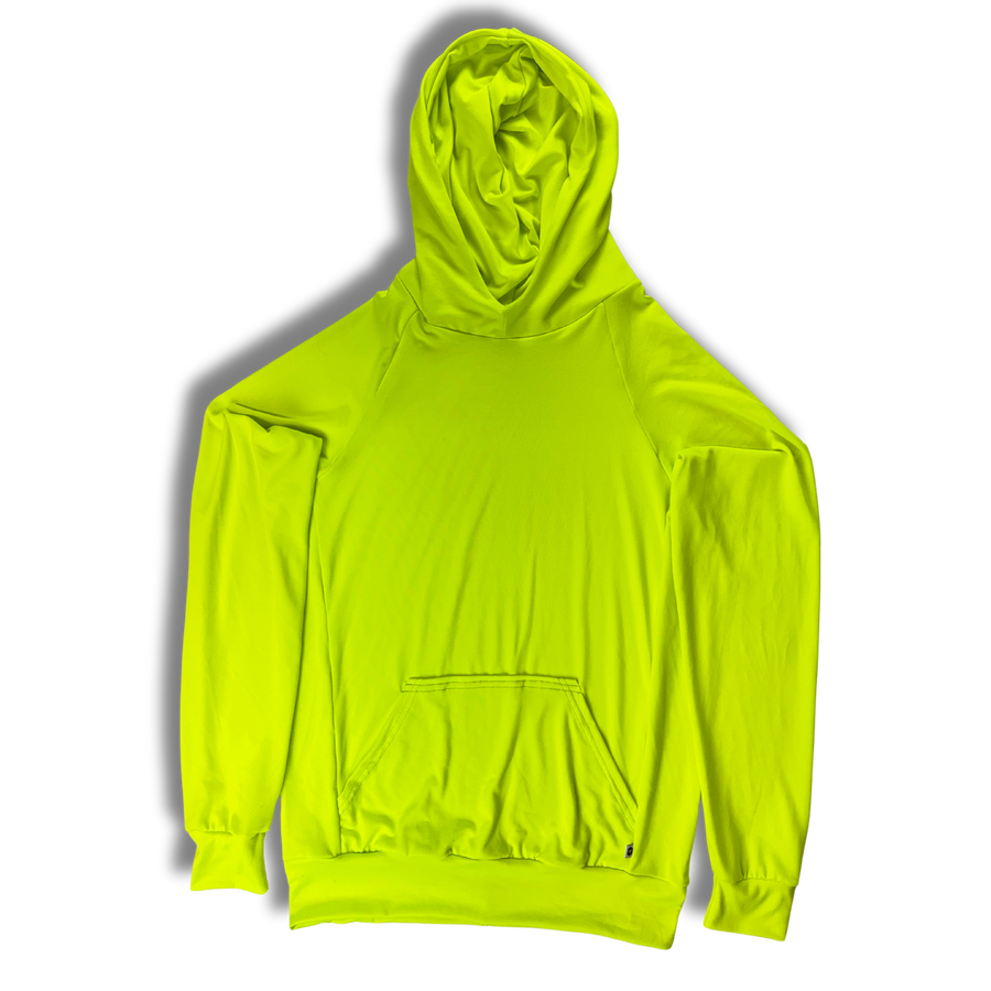 Lightweight Adult Hoodies - Electric Yellow