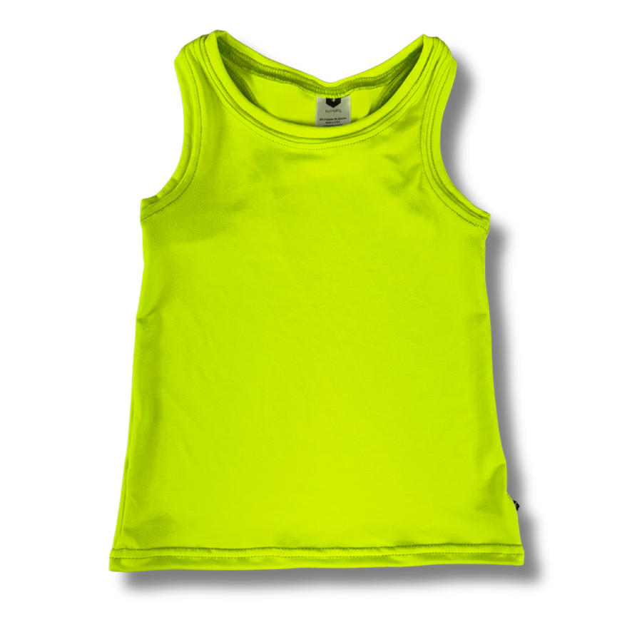 Tank Top - Electric Yellow