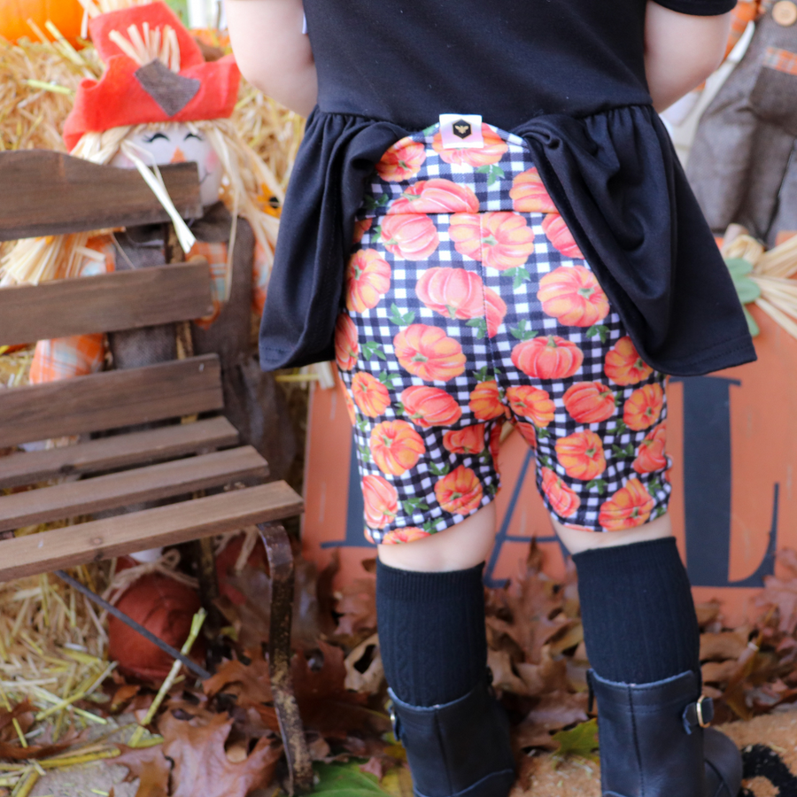 Spooky Throwback Cartwheel Shorts