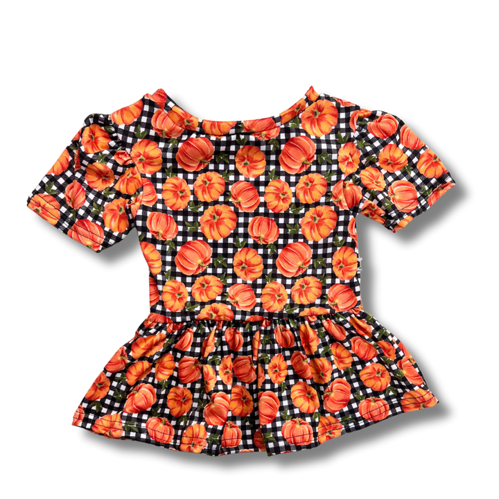 Spooky Throwback Peplum Top